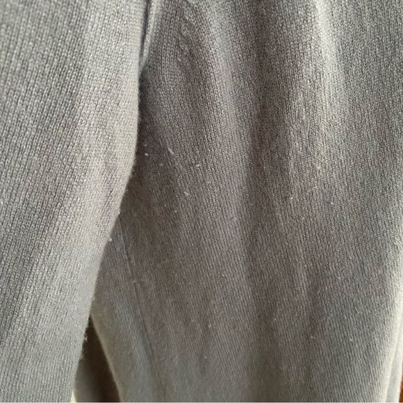 LAFAYETTE 147 NY Gray Cashmere Cardigan Large - Picture 6 of 6